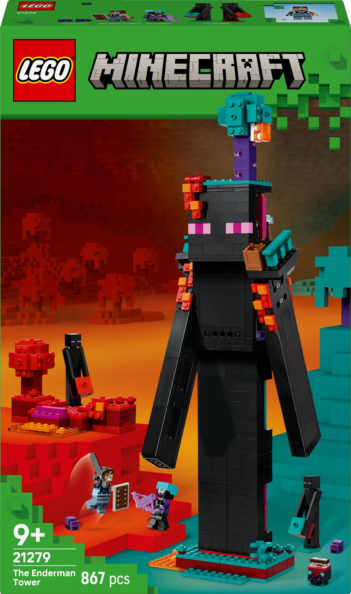 Lego Minecraft The Enderman Tower 21279 Geekd Dk