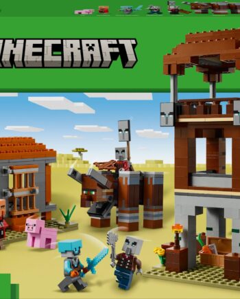 Lego Minecraft The Pillager Outpost And Ravager  21278
