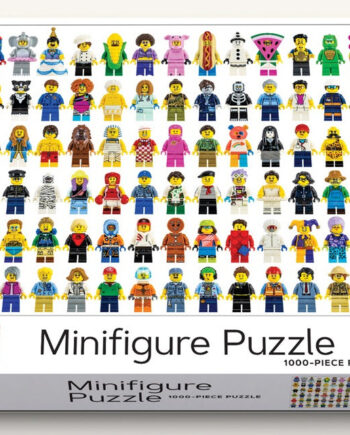 Lego   Minifigur Puslespil 1000  Geekd Dk