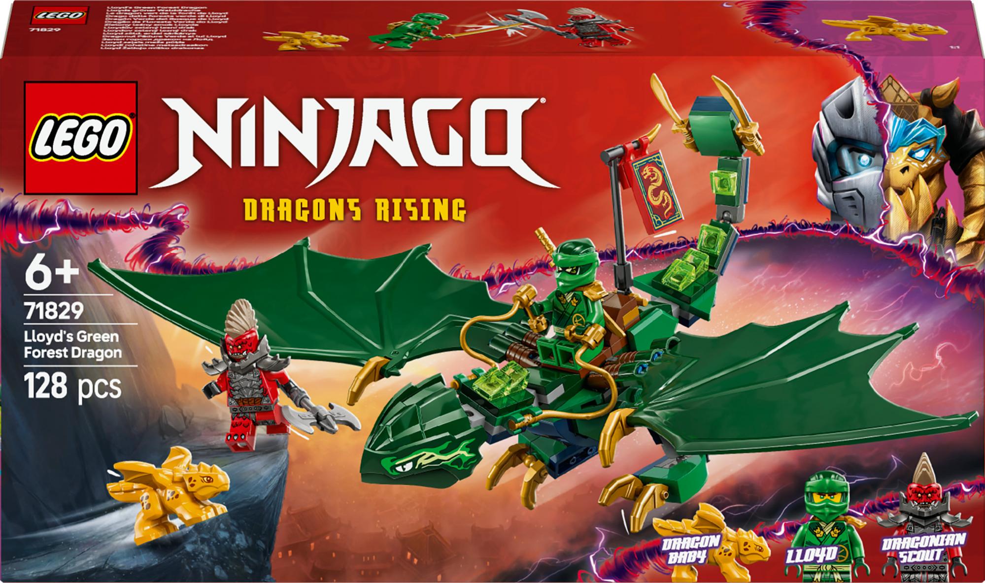 Lego 71829 Ninjago Lloyd Green Forest Dragon