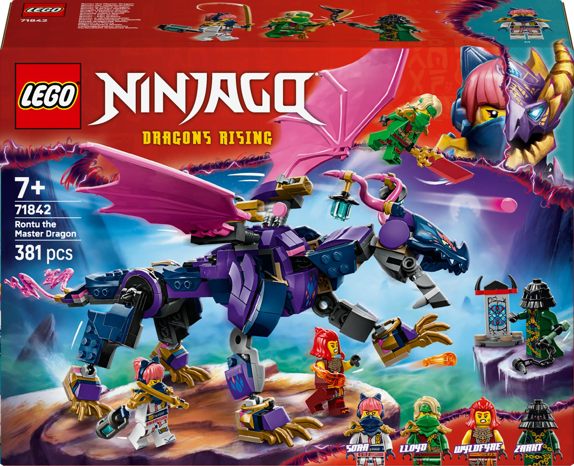 Lego 71842 Ninjago Rontu The Master Dragon Geekd Dk