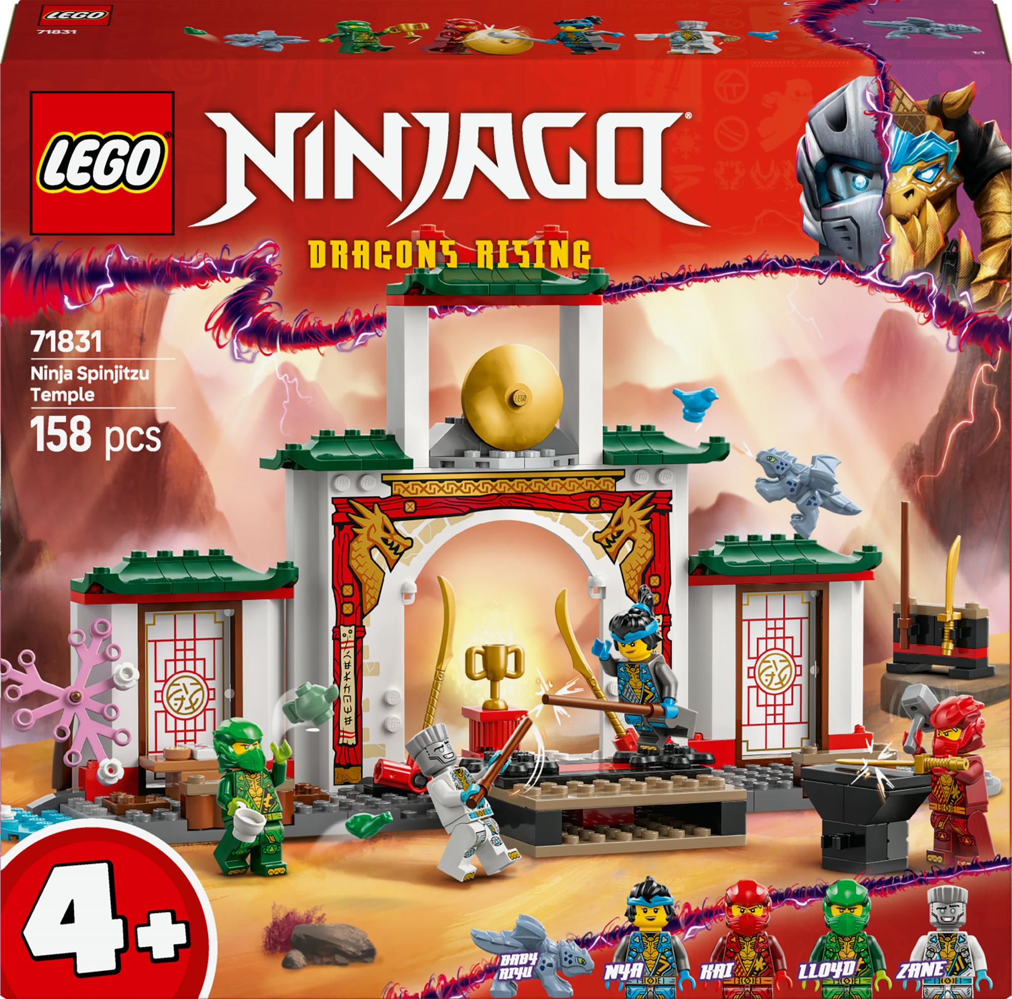 Lego 71831 Ninjago Spinjitzu Ninja Temple Geekd Dk