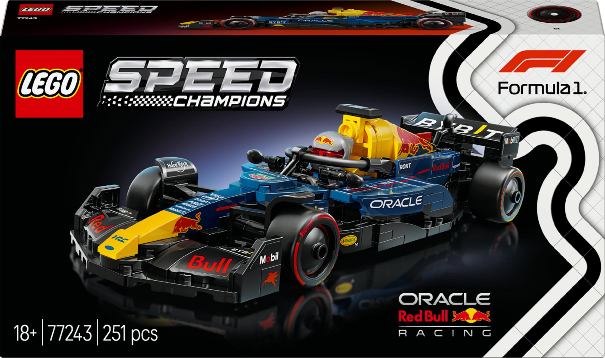 Lego 77243 Speed Champions Oracle Red Bull Racing Rb20 F1 Racing Car