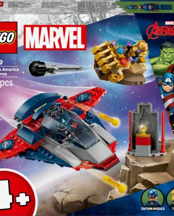 Lego Super Heroes Captain America Vs  Thanos  76319