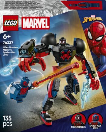 Lego Super Heroes   Miles Morales Mech Mod Spider-man 2099 Geekd Dk