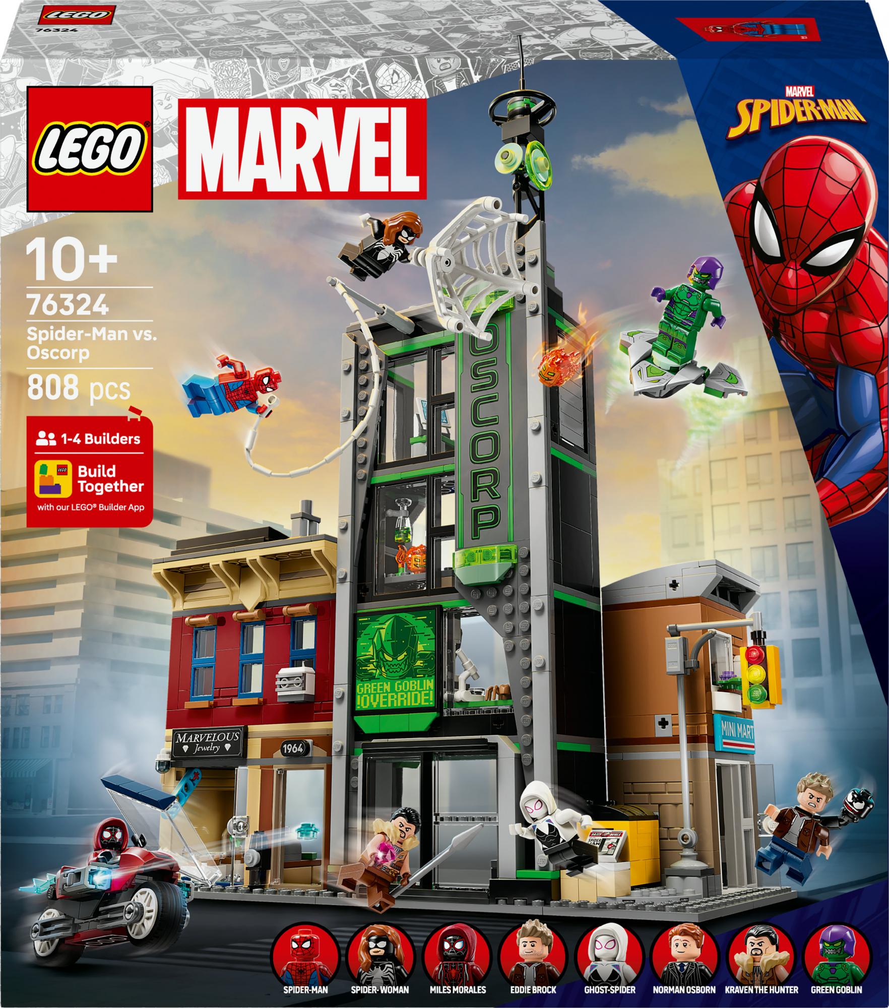 Lego Super Heroes Spider-man Vs Oscorp Geekd Dk