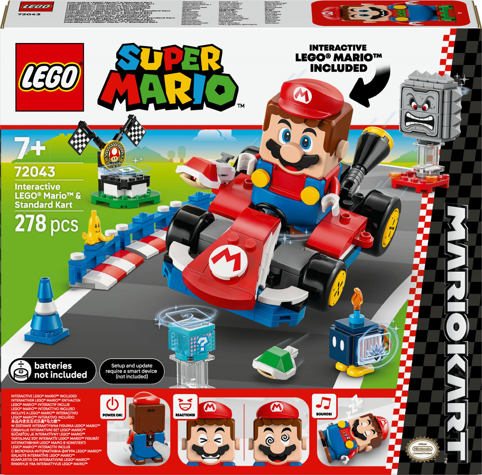 Lego Super Mario Mario Kartâ : Interaktiv Legoâ Marioâ Standard Kart Geekd Dk