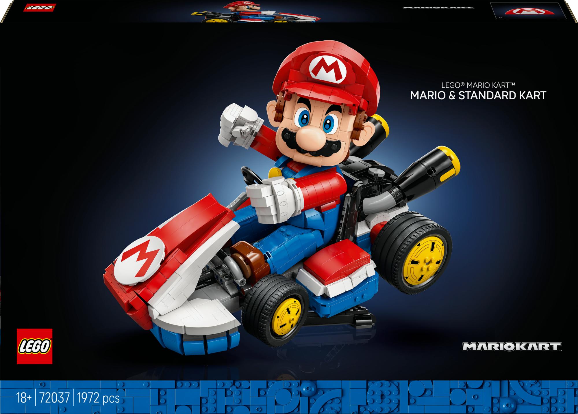Lego Super Mario Mario Kart Mario Og Standard Kart Geekd Dk