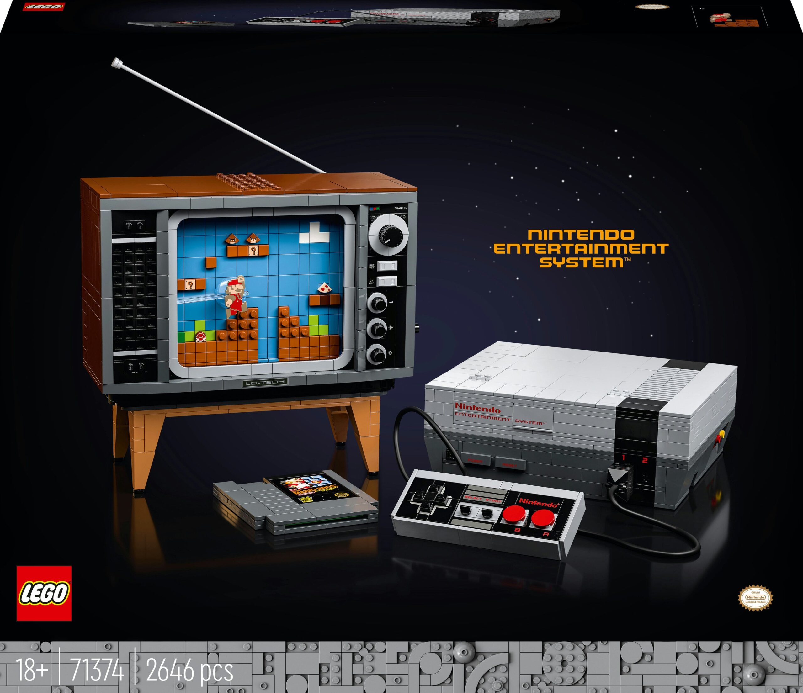Lego Super Mario Nintendo Entertainment System 71374 Geekd Dk