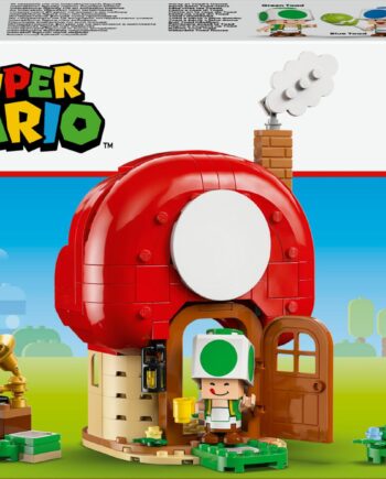 Lego Super Mario Party At Toad   House  72041