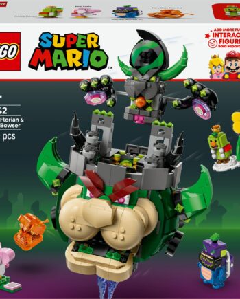Lego Super Mario   Prins Florian   Bowser Slot Geekd Dk