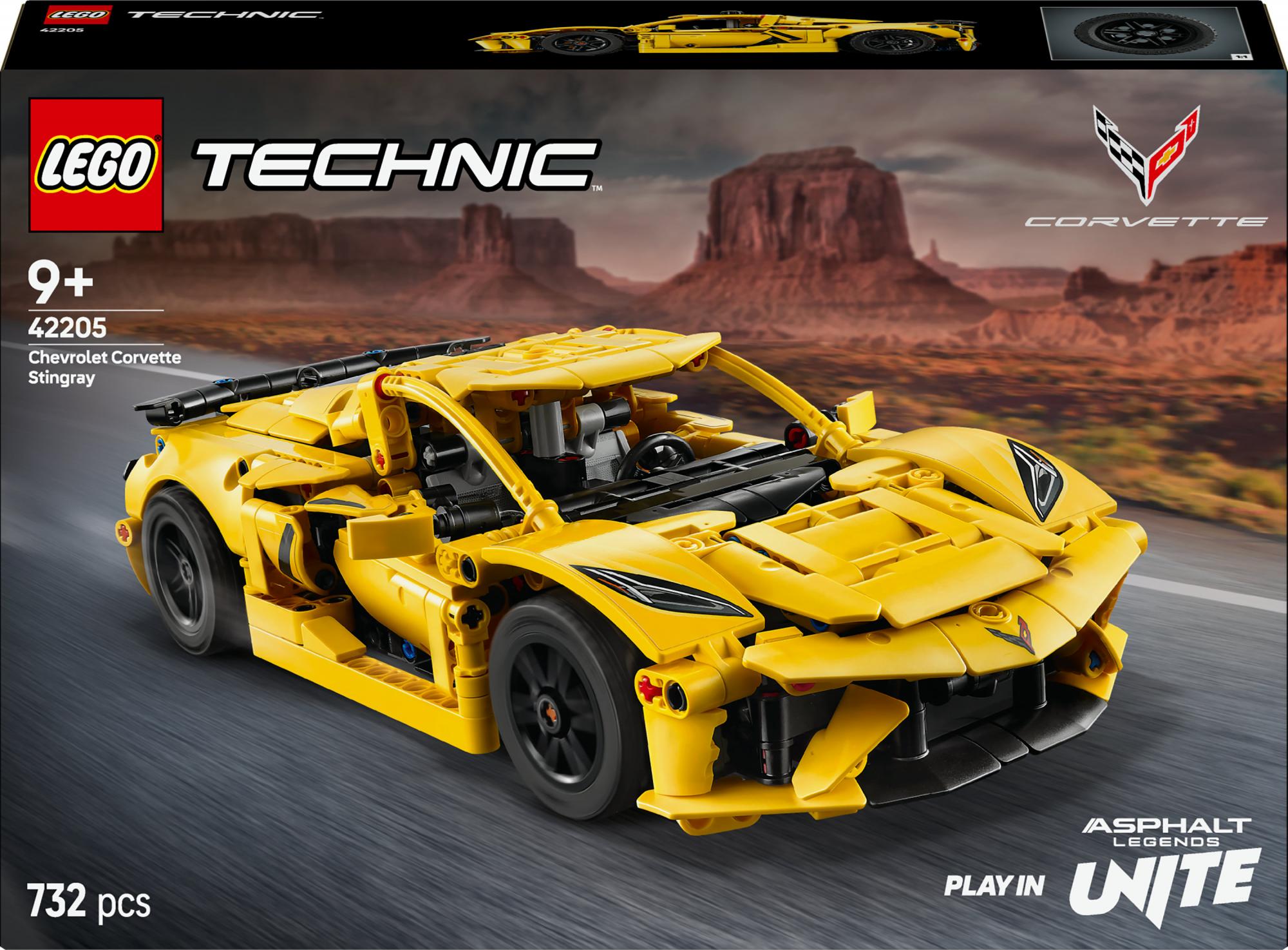 Lego 42205 Technic Corvette Stingrey