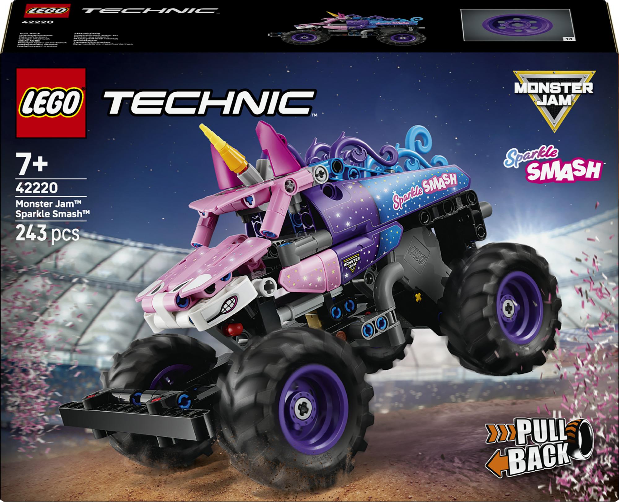 Lego Technic Monster Jam Sparkle Smash Pull-back Geekd Dk