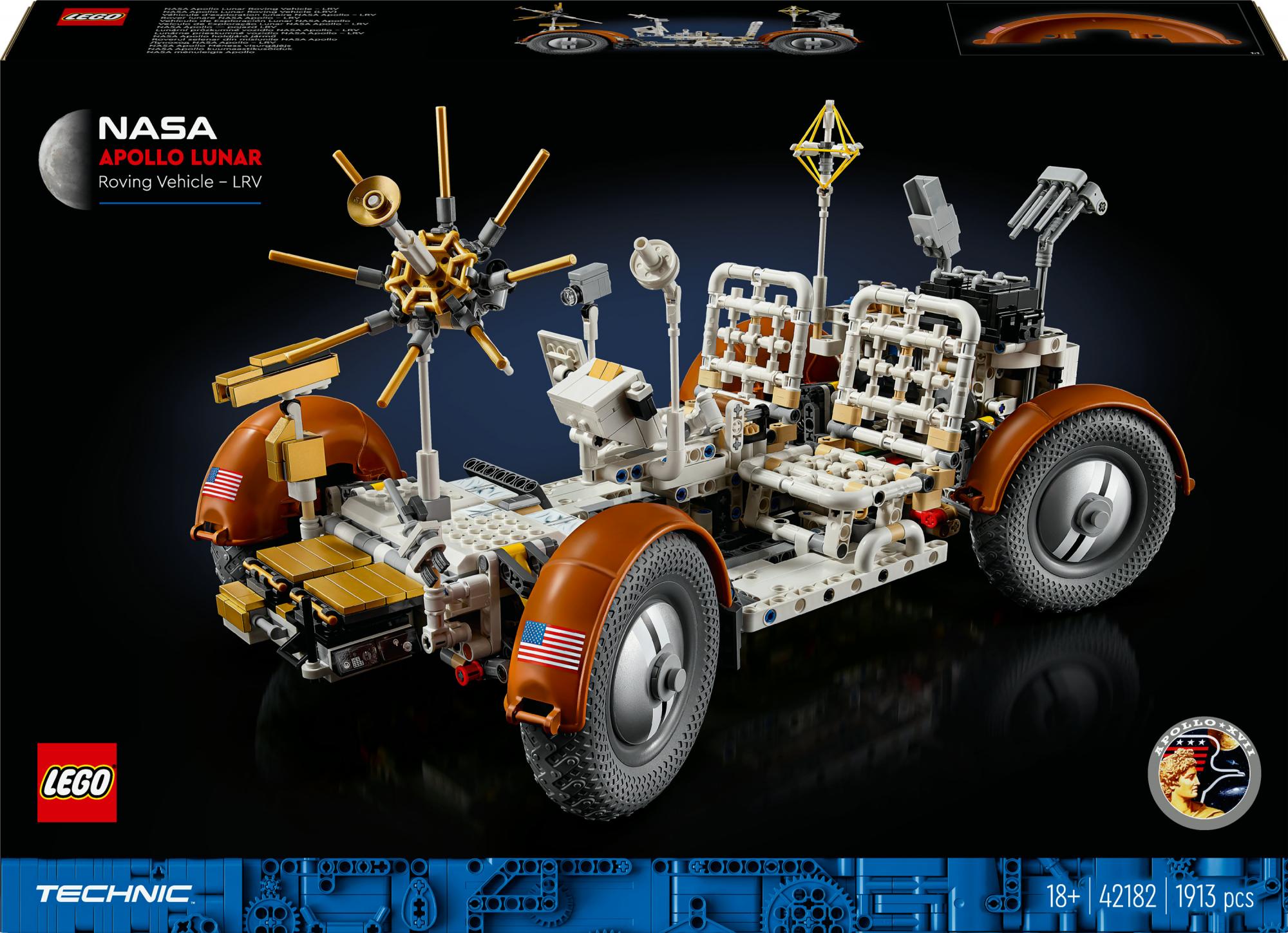 Lego 42182 Technic Nasa Apollo Lunar Roving Vehicle Lrv Geekd Dk