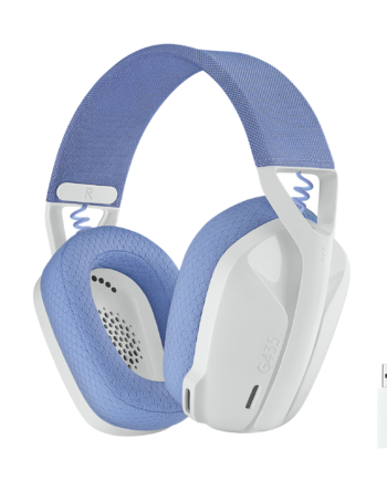 Logitech G435 Lightspeed Trådløs Gaming Headset Hvid