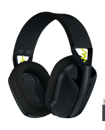 Logitech G435 Lightspeed Trådløs Gaming Headset Sort