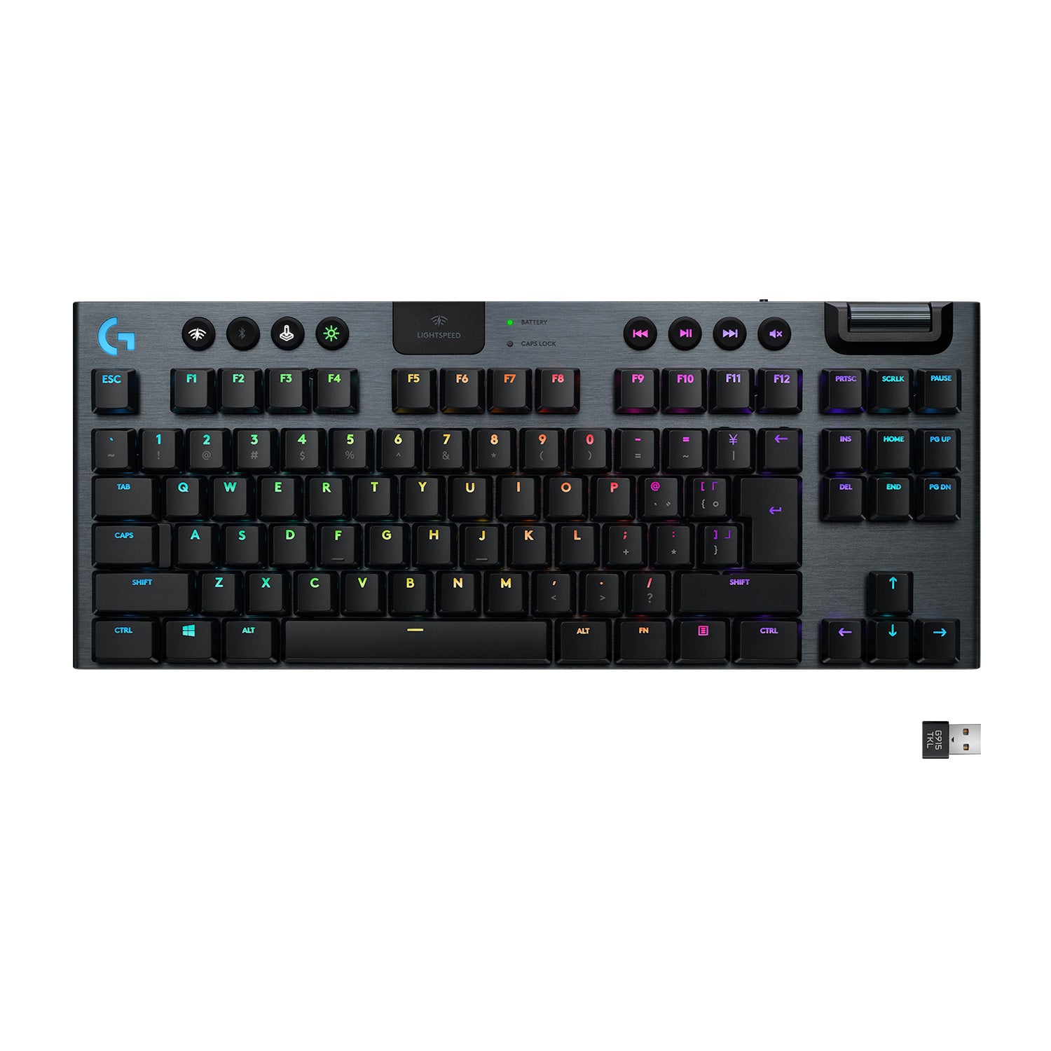 Logitech G915 Tkl Clicky Gaming Keyboard Nordic Layout
