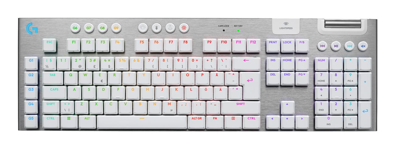 Logitech G915 Lightspeed Low-profile Wireless Gaming Keyboard