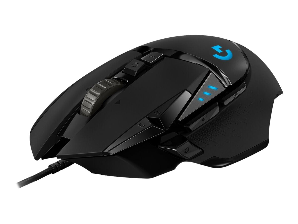 Logitech Gaming Mouse G502 Hero Optisk Kabling Sort
