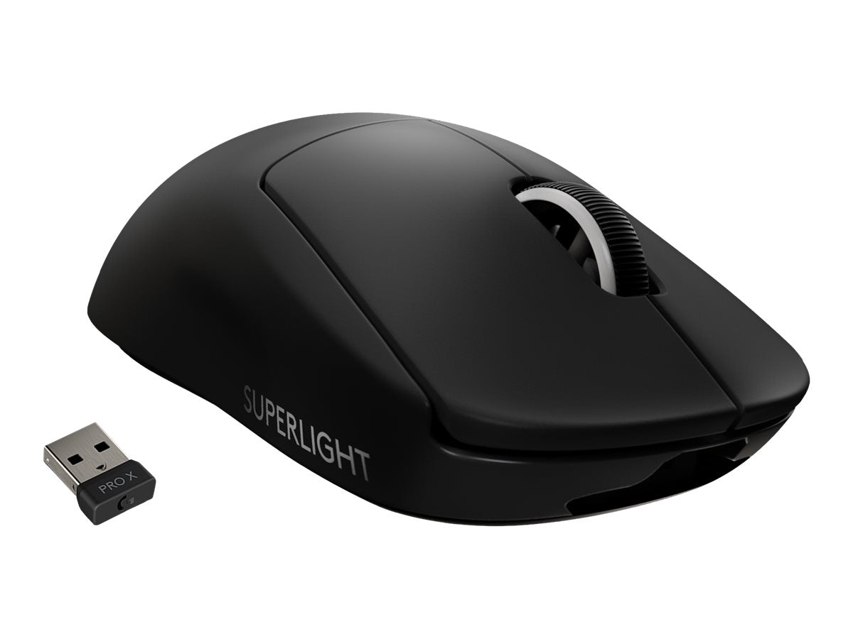 Logitech Pro Superlight Wireless Gaming Mouse Optisk Trådløs Sort Mus Geekd Dk