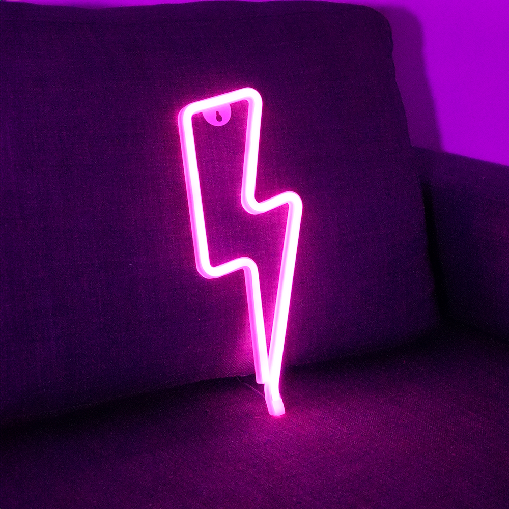 Lyn Led Neon Lampe Pink