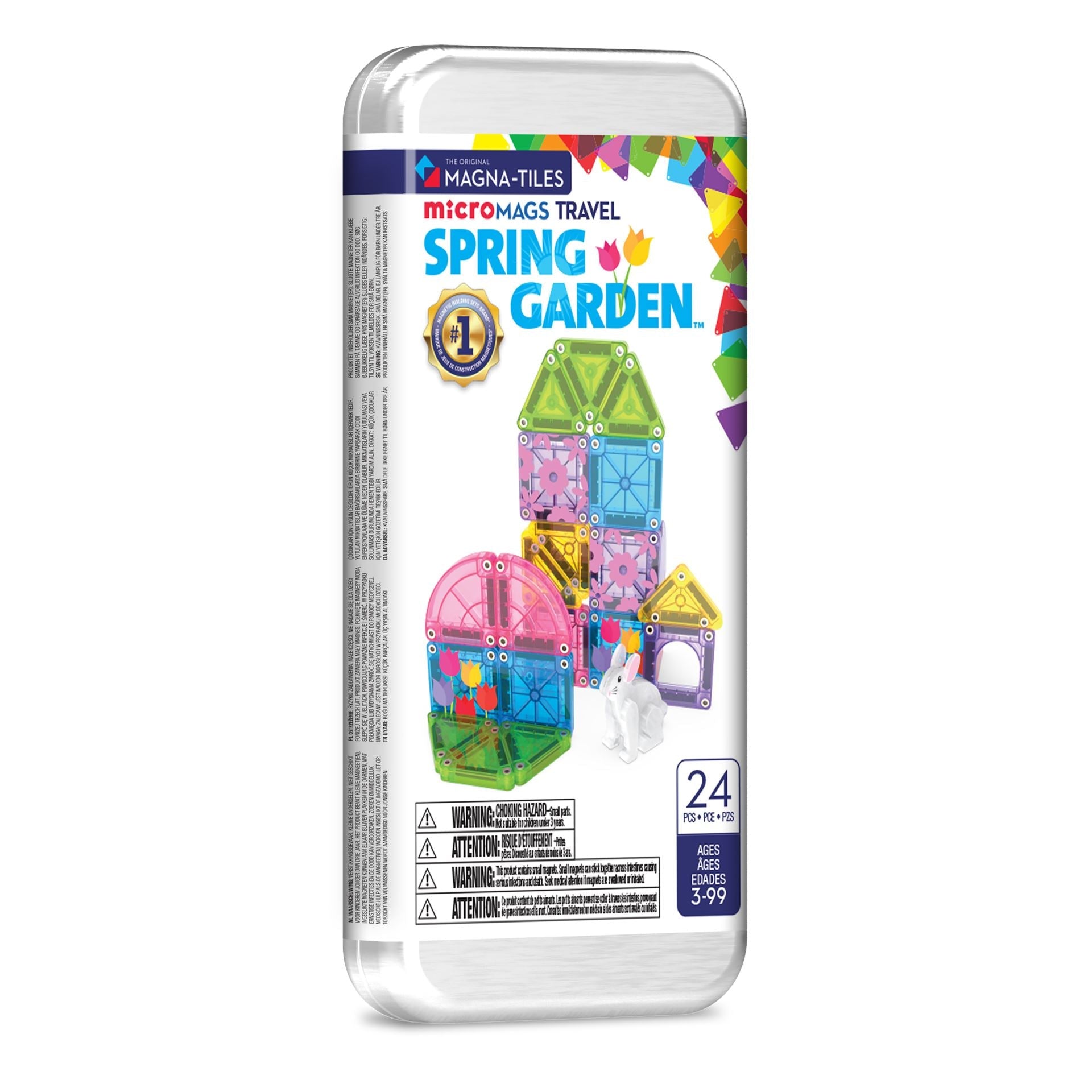 Magna-tiles Micromags Spring Garden Magnetisk Byggesæt Geekd Dk