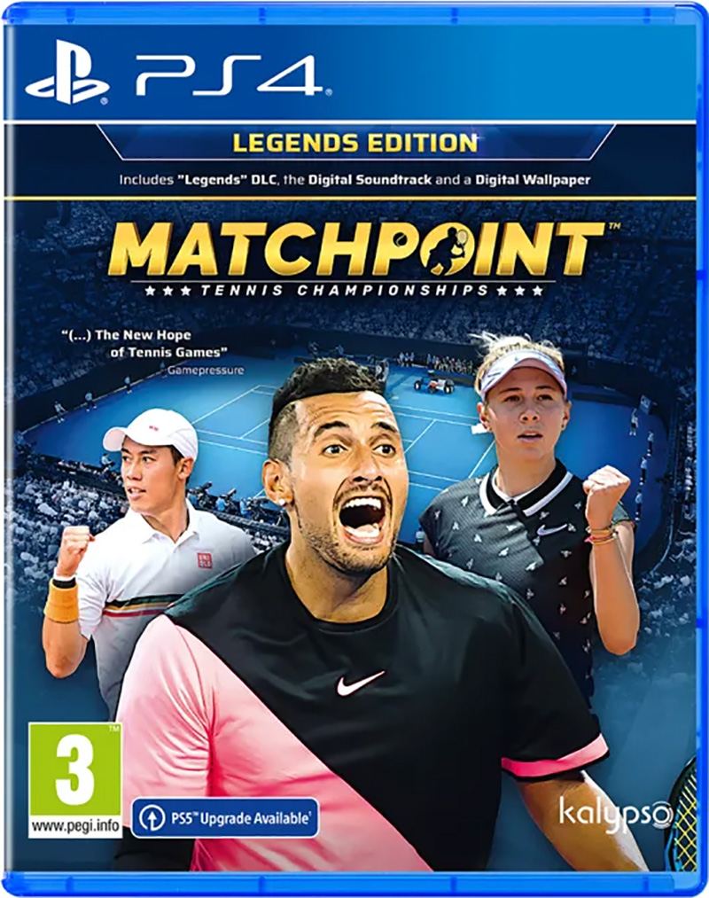 Matchpoint: Tennis Championships Legends Edition Playstation