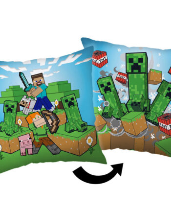 Minecraft Creeper Pyntepude 40x40 Cm Puder Geekd Dk