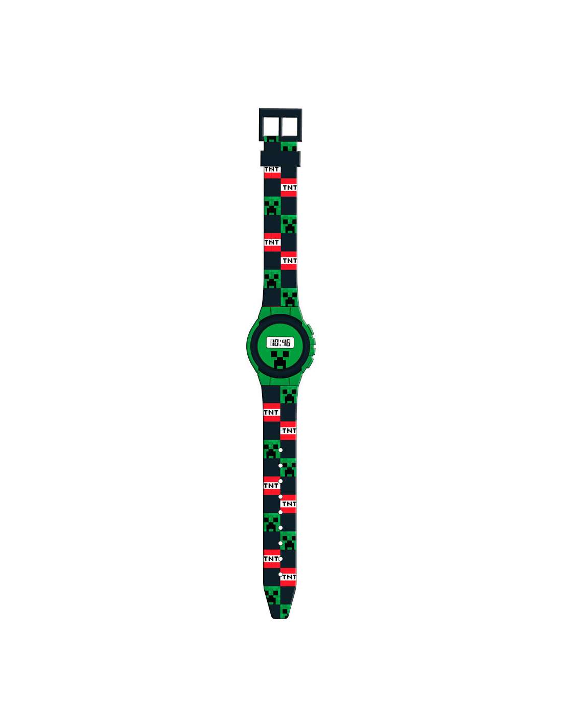 Minecraft Digitalt Armbåndsur Med Creeper Og Tnt