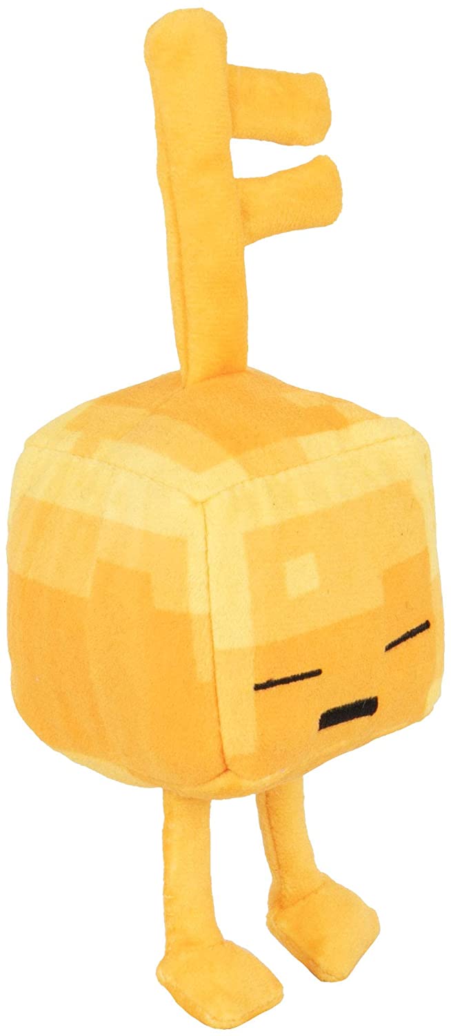 Minecraft Dungeons Mini Crafter Gold Key Sleeping Golem Plush Inch
