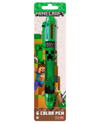 Minecraft Kuglepen Boom   Farver Skrivesæt Geekd Dk
