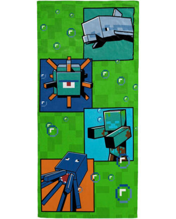Minecraft Ocean Depths Badehåndklæde 70x140cm