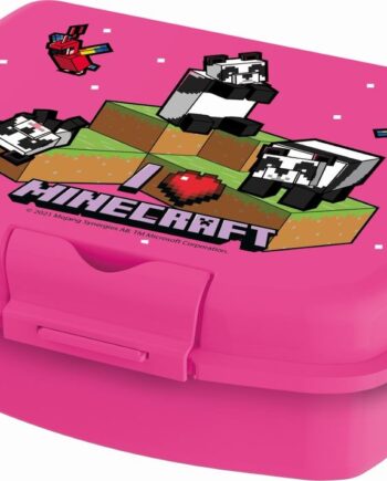 Minecraft Pink Urban Madkasse
