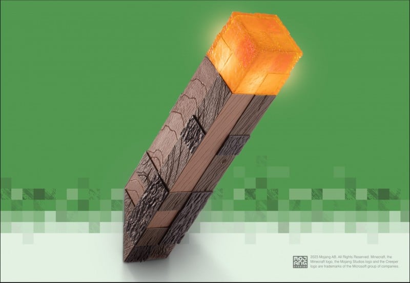 Minecraft Torch Legetøjsvåben Geekd Dk