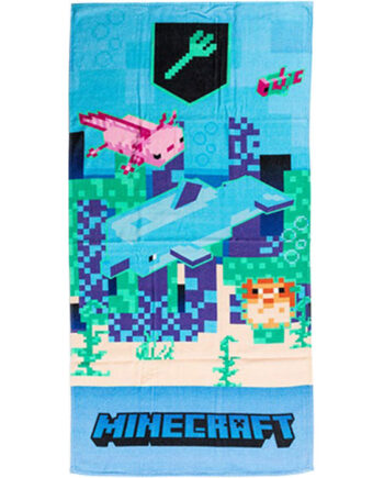 Minecraft Trident Badehåndklæde 70x140cm