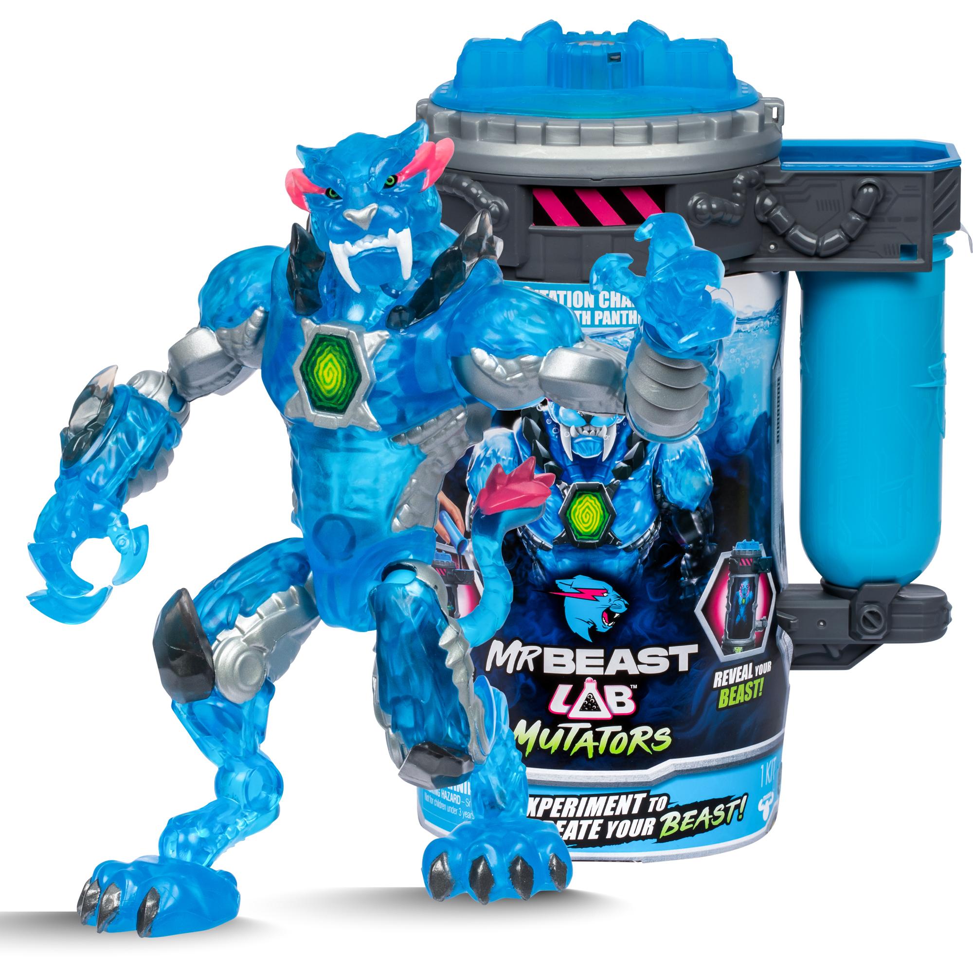Mr Beast Lab Mutator Action Figs -stealth Panther