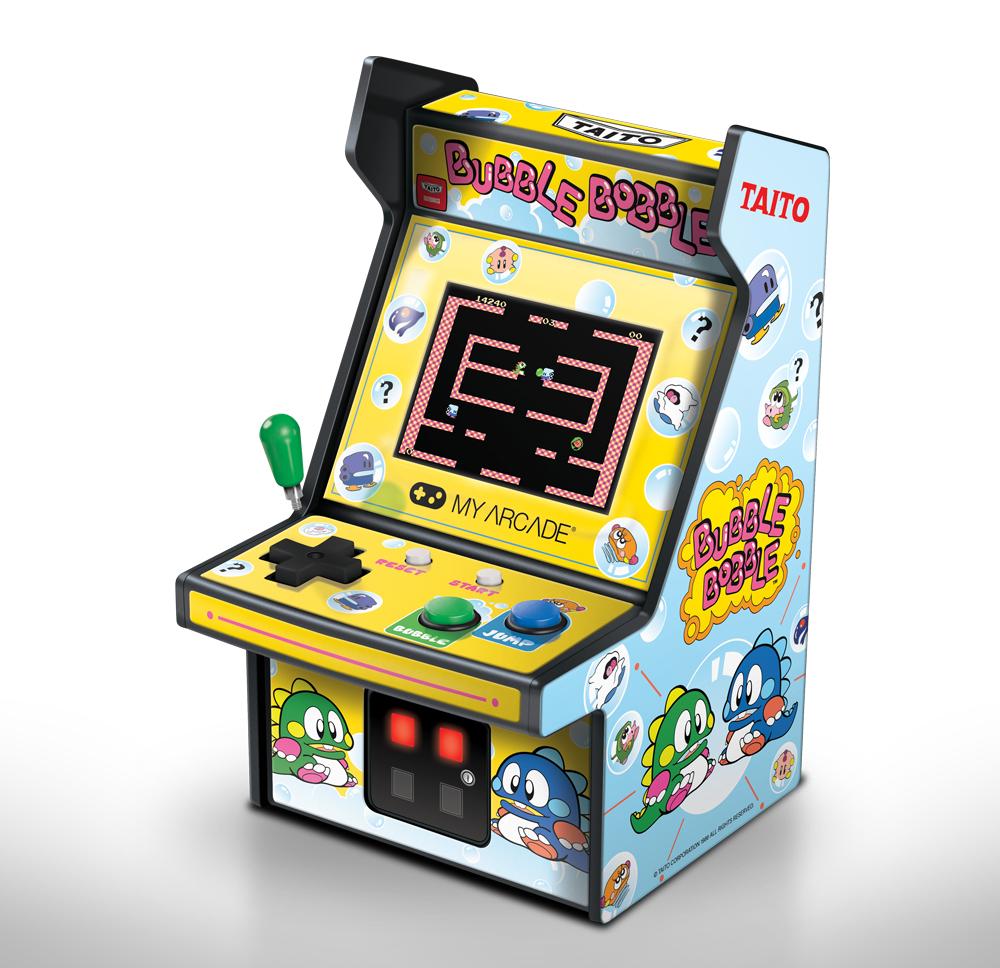 My Arcade Micro Player Bubble Bobble Arkademaskine Geekd Dk