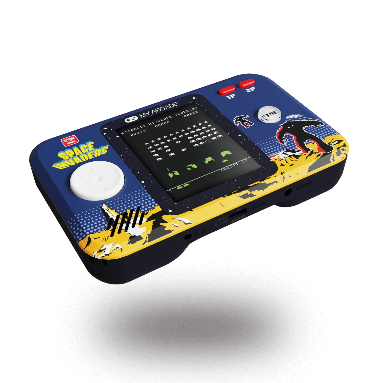 My Arcade Space Invaders Pocket Player Pro Arkademaskine Geekd Dk
