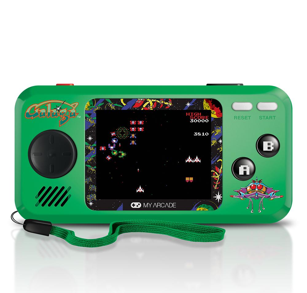 Myarcade Pocketplayer Galaga Games Konsol Geekd Dk