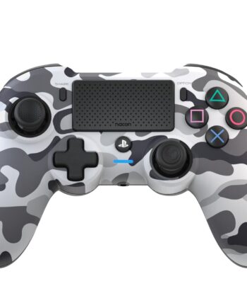 Nacon Trådløs Dualshock   V2 Controller Asymmetric Camo Grå  Ps4  Konsol Geekd Dk