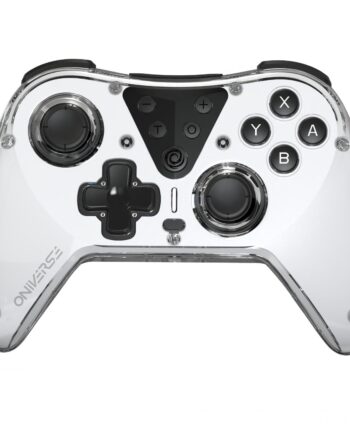 Nintendo Switch Oniverse Astralite Controller Wireless Smoked White Inkl  Charging Station