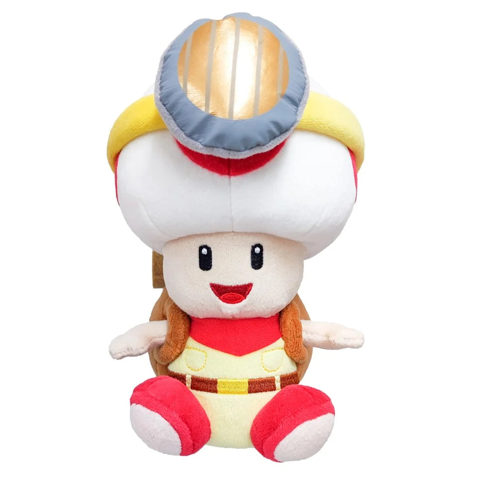 Nintendo Together Plush Captain Toad 18 Cm Bamse Geekd Dk