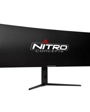 Nitro Concepts Sm1 Simracing Monitor Dual Qhd 1440p  5120   1440  144hz Ips