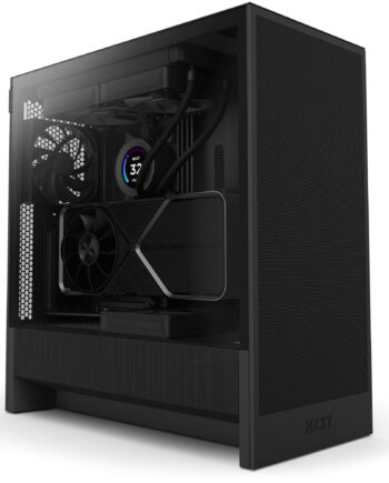Nzxt H5 Flow  2024  Mid Tower Kabinet Sort Geekd Dk