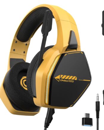Oniverse Gaming Headset Nebula Solarfire Yellow
