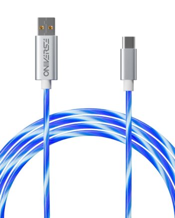 Oniverse Led Fast Charging Cable : Usb-    Usb-       White