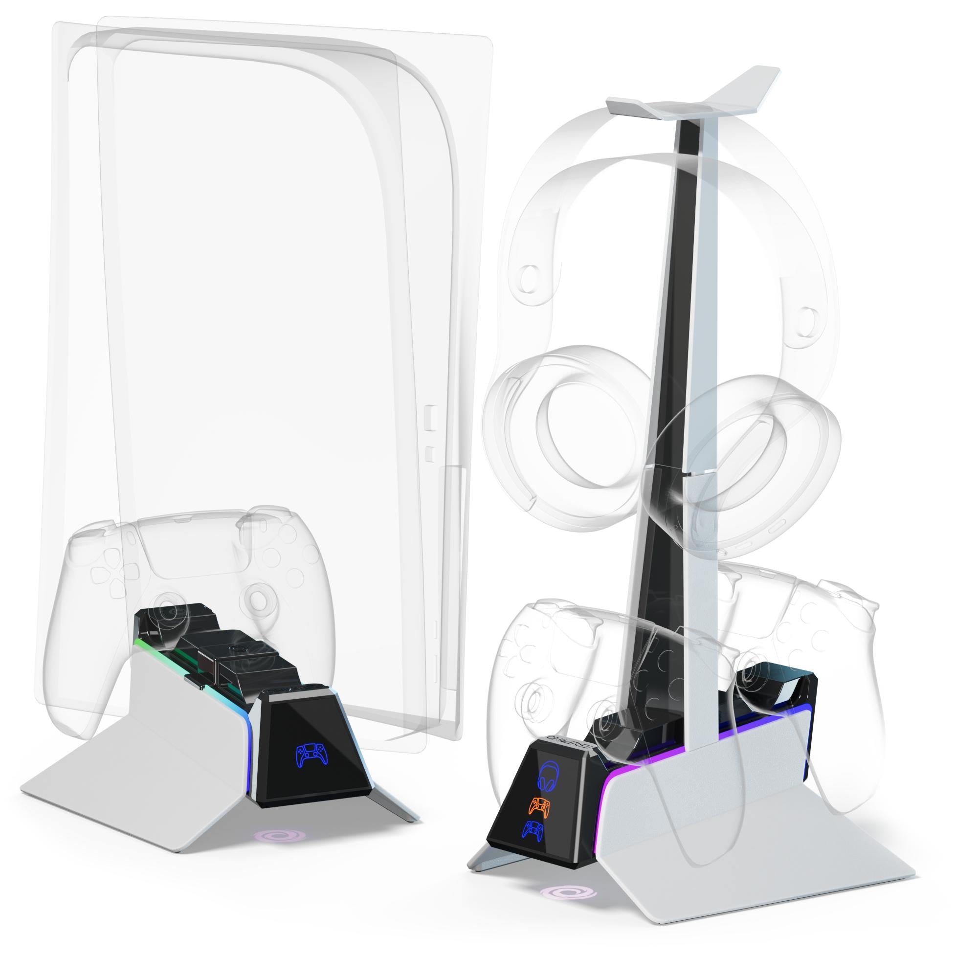 Oniverse Ps5 Fast Charging Station X3 Konsol Tilbehør Geekd Dk
