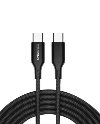 Oniverse Usb-  To Usb-  Charging Cable      Black Konsol Tilbehør Geekd Dk