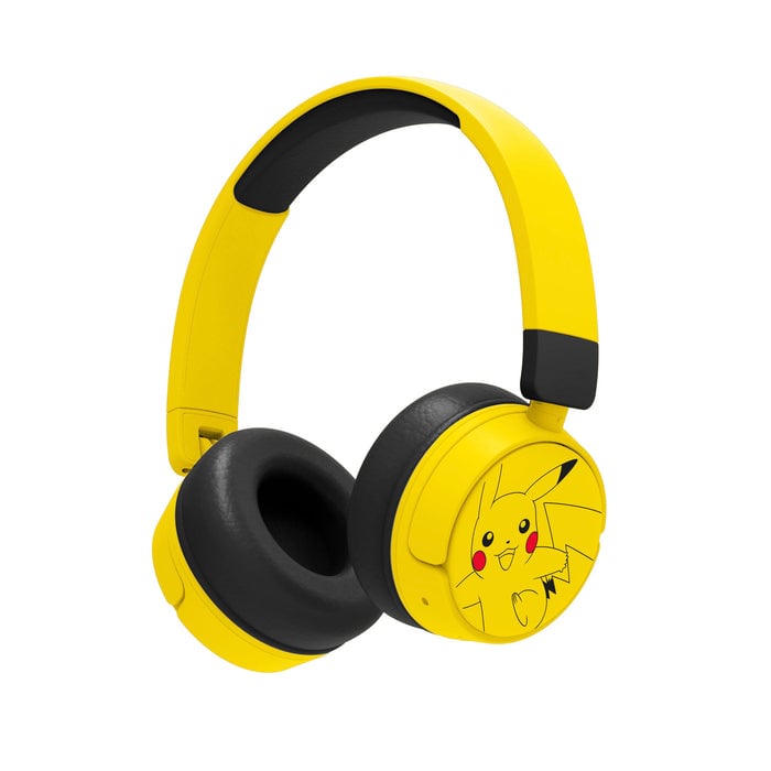 Otl Bluetooth Headset Forældrekontrol Pokemon Pikachu Gul Geekd Dk
