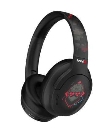 Otl Call Of Duty Black Pixel Design Active Noise Cancelling Headset